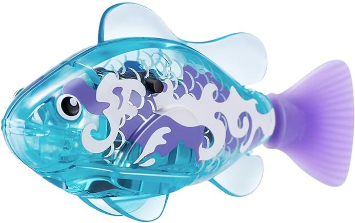 Інтерактивна іграшка Pets & Robo Alive S3 - Роборибка (блакитна) (7191-3)