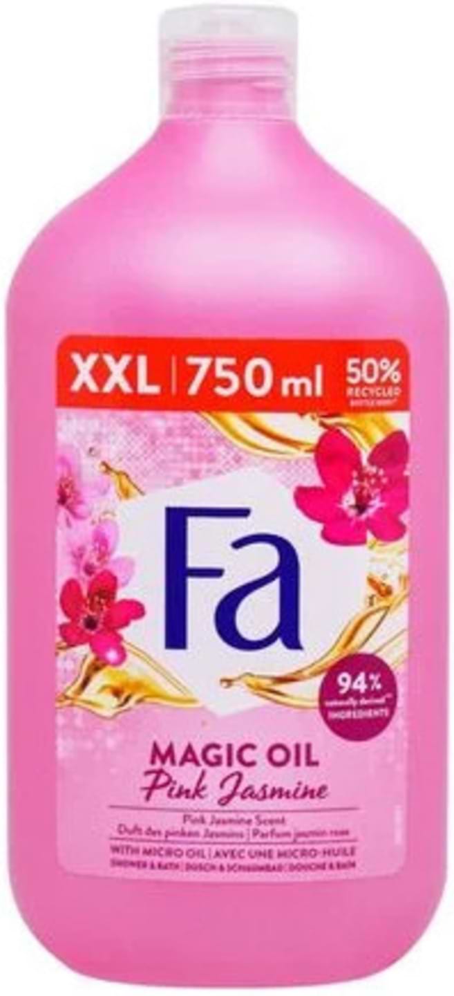 Фото - Крем-гель для душу Fa Magic Oil Pink Jasmine 750 мл Фото - Крем-гель для душу Fa Magic Oil Pink Jasmine 750 мл