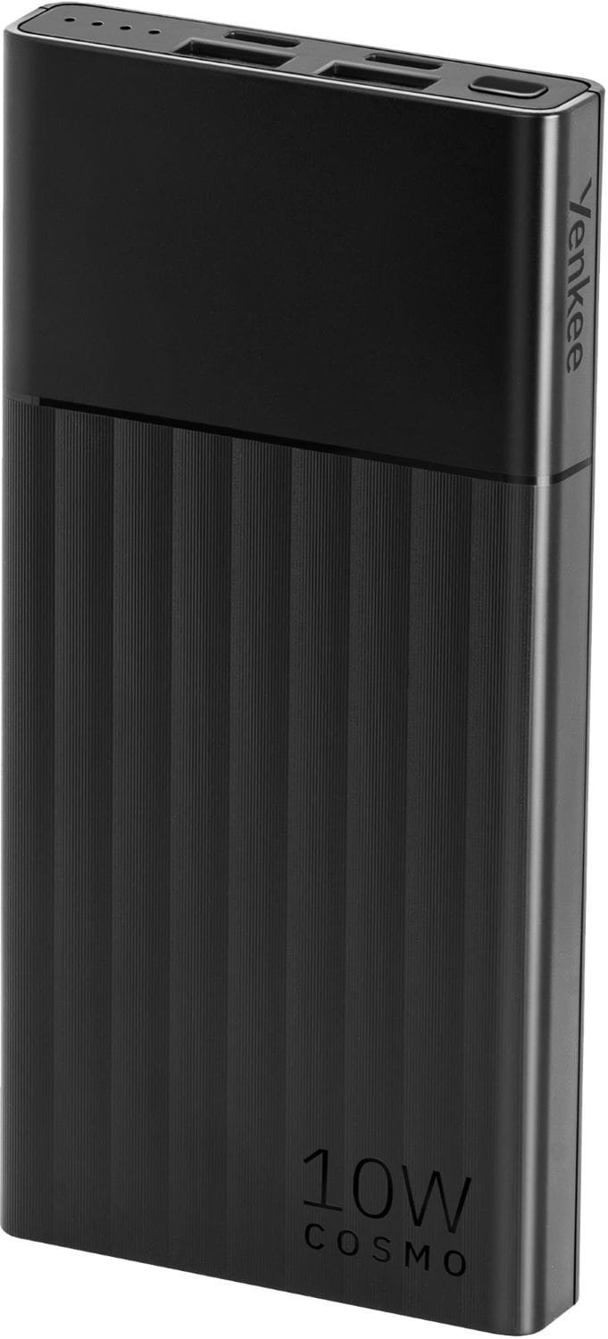 Батарея мобильная YENKEE YPB 1041 - 10000 mAh 10W Black (37000122)