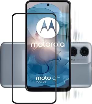 Фото - Захисне скло для смартфону BeCover for Motorola Moto G24/G24 Power Black (710716)