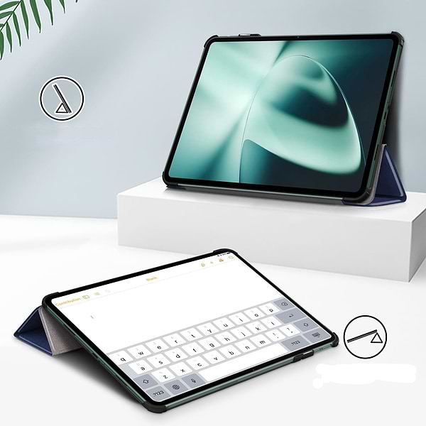 Фото - Чохол для планшета BeCover Smart Case for Oppo Pad Neo (OPD2302)/ Oppo Pad Air2 11." Deep Blue (710742)