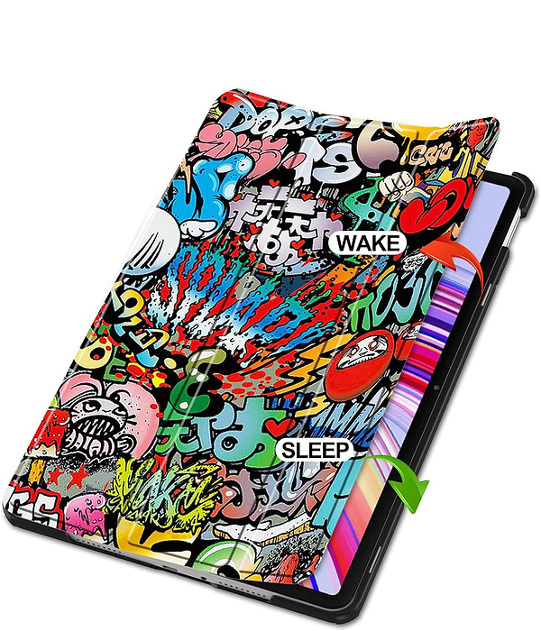 Фото - Чехол для планшета BeCover Smart Case for Xiaomi Poco Pad / Poco Pad M1 12.1" Graffiti (711569)