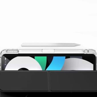 Фото - Чехол для планшета BeCover Ultra Slim Origami Transparent с креплением Apple iPad Air 13'' (M2)/iPad Air 13'' (M3) Black (711695)