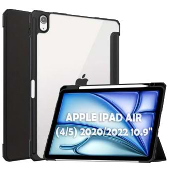 Чехол для планшета BeCover Soft Edge TPU с креплением Apple Pencil for Apple iPad Air (4/5) 2020/2022 10.9'' Black (711696)