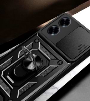 Фото - Чохол для смартфону BeCover Military for ZTE Blade A34 Black (712173)