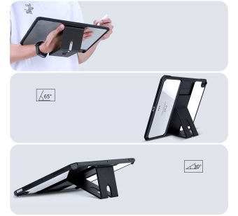 Фото - Чехол для планшета BeCover Xundd Stand for Apple iPad Pro 11" M4 2024 Black (713253)