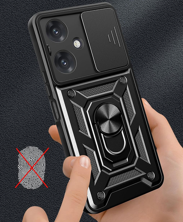 Фото - Чохол для смартфону BeCover Military for Realme Note 60/60X Black (713537)