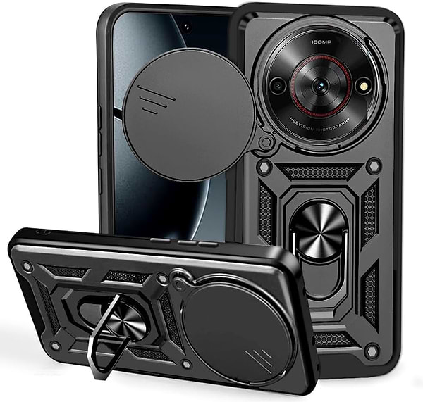 Фото - Чохол для смартфону BeCover Military for ZTE Blade A75 5G Black (713551)