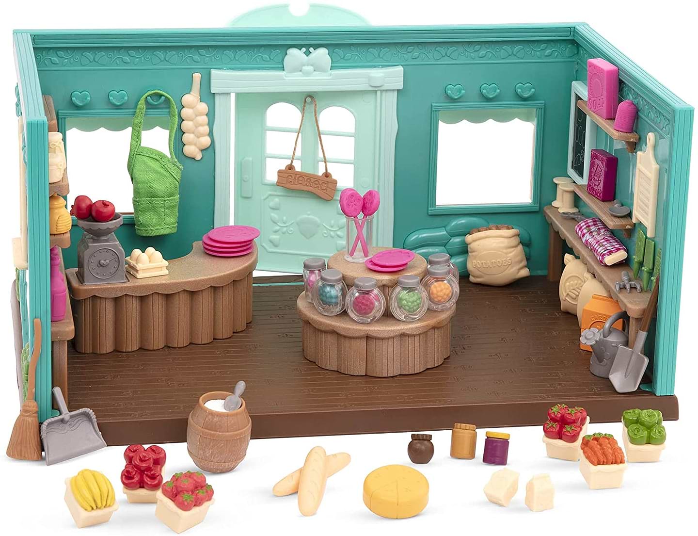 Сюжетно-ролевая игра. Магазин Li'l Woodzeez Продуктовый Магазин (WZ6629Z)