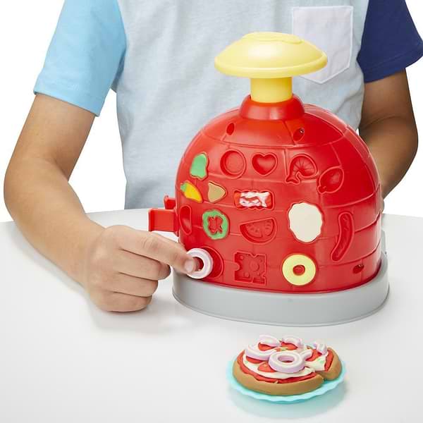 Фото - Набори для ліплення Play Doh Hasbro "Печем піцу" (F4373)