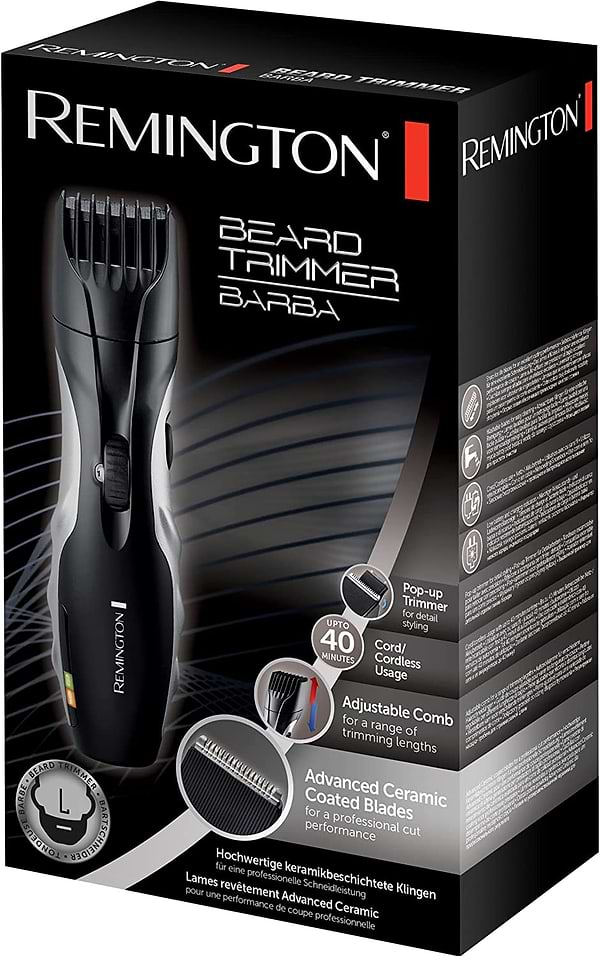 Фото - Тример для вусів і бороди Remington MB320C E51