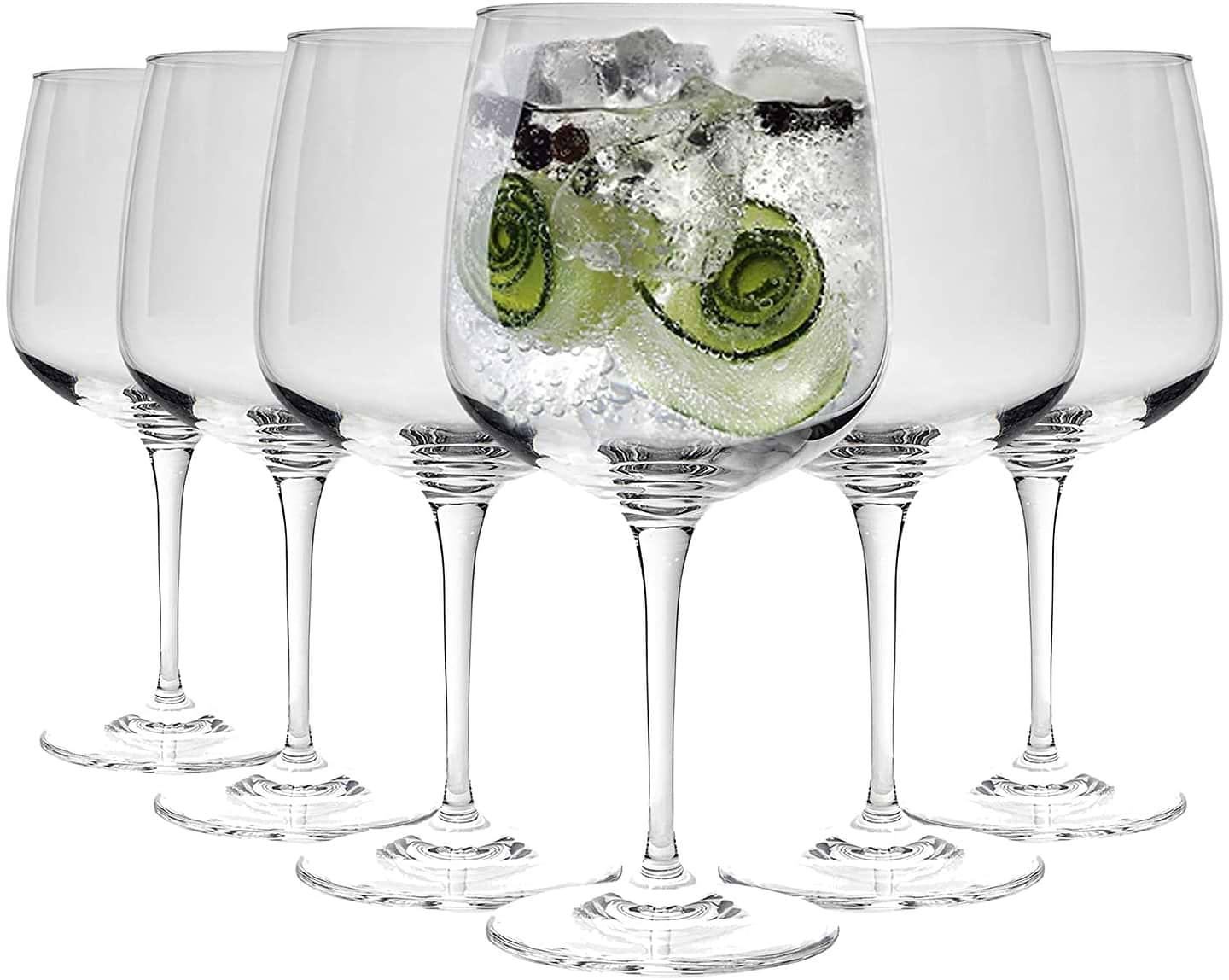 Набір келихів Bormioli Rocco Bartender Gin Cocktail 6x755 мл (170184BB9021990) - Фото 1
