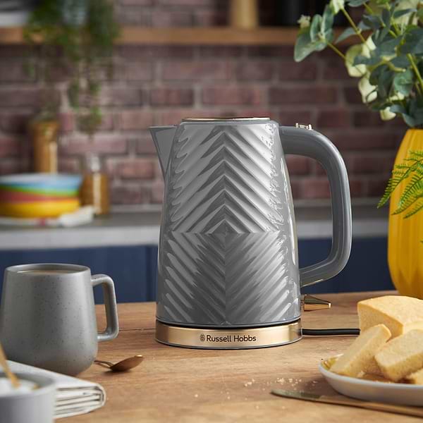Фото - Электрический чайник Russell Hobbs 26382-70 Groove Gray