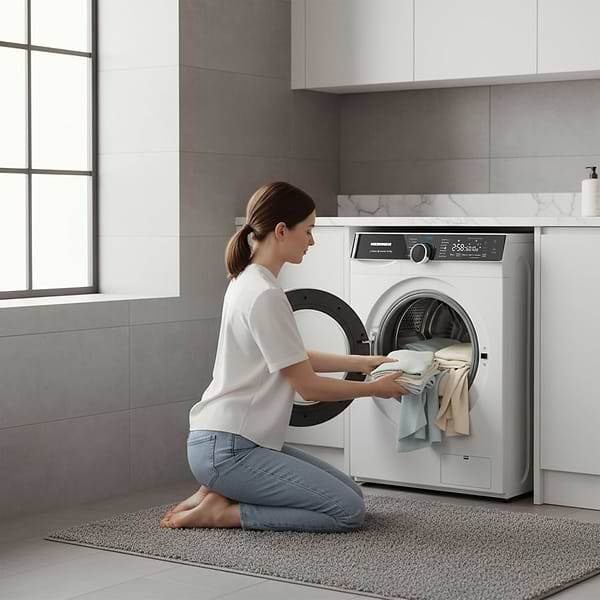 Фото - Стирально-сушильная машина Heinner HWDM-M1014IVKB