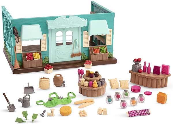 Фото - Сюжетно-рольова гра. Магазин Li'l Woodzeez Продуктовий Магазин (WZ6629Z)