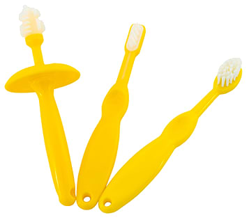 Зубна щітка мануальна дитяча Baby Team набір, 3 шт. (Арт. 7201)