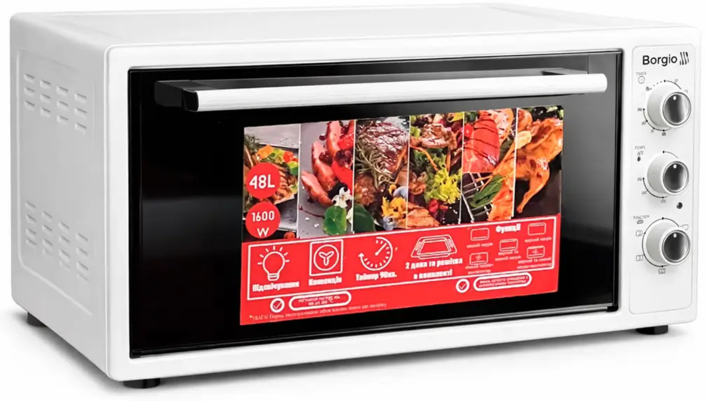 Печь электрическая Borgio MO 2007 White