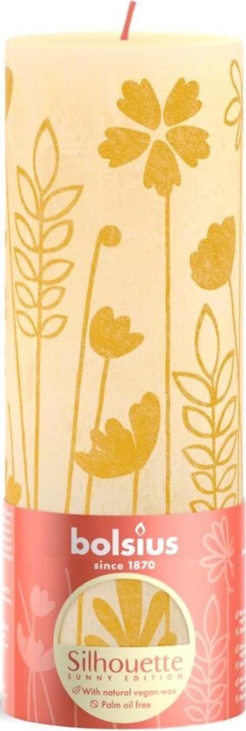 Фото - Свеча декоративная Bolsius Silhouette 190/68 жовтий луг (720314) Фото - Свеча декоративная Bolsius Silhouette 190/68 жовтий луг (720314)