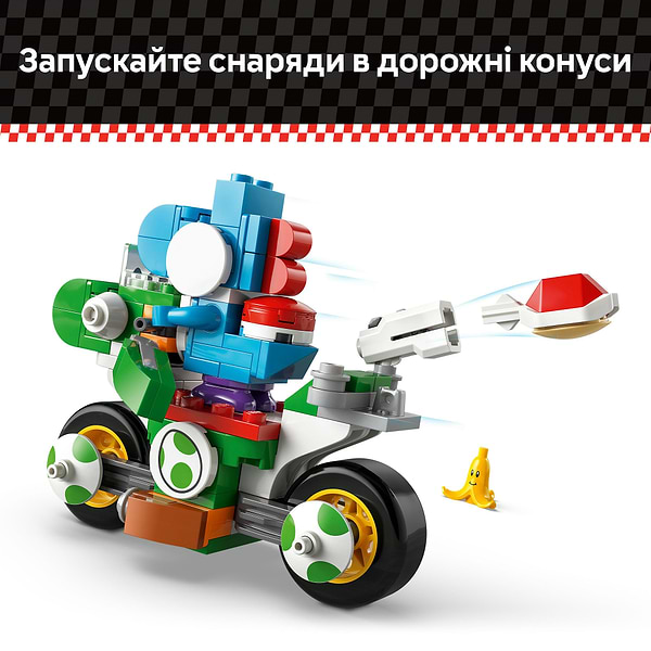 Фото - Конструктор LEGO Super Mario™ Mario Kart™ – Yoshi Bike (72031)