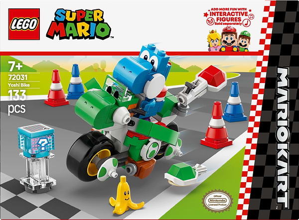 Фото - Конструктор LEGO Super Mario™ Mario Kart™ – Yoshi Bike (72031)
