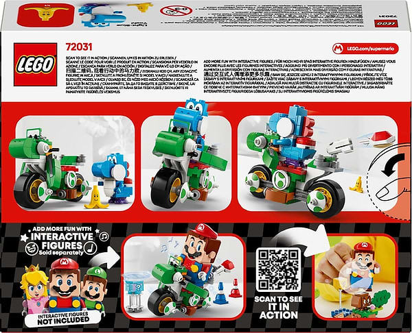 Фото - Конструктор LEGO Super Mario™ Mario Kart™ – Yoshi Bike (72031)