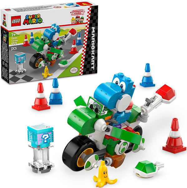 Фото - Конструктор LEGO Super Mario™ Mario Kart™ – Yoshi Bike (72031)