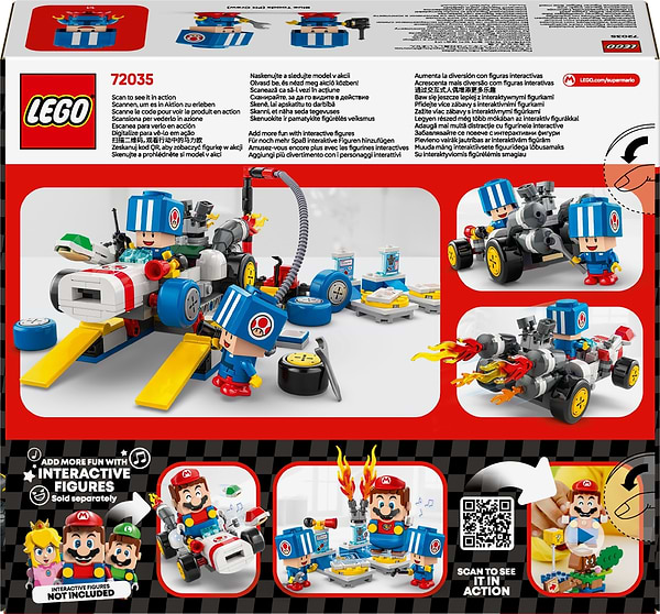 Фото - Конструктор LEGO Super Mario™ Mario Kart™ – Toad's Garage (72035)