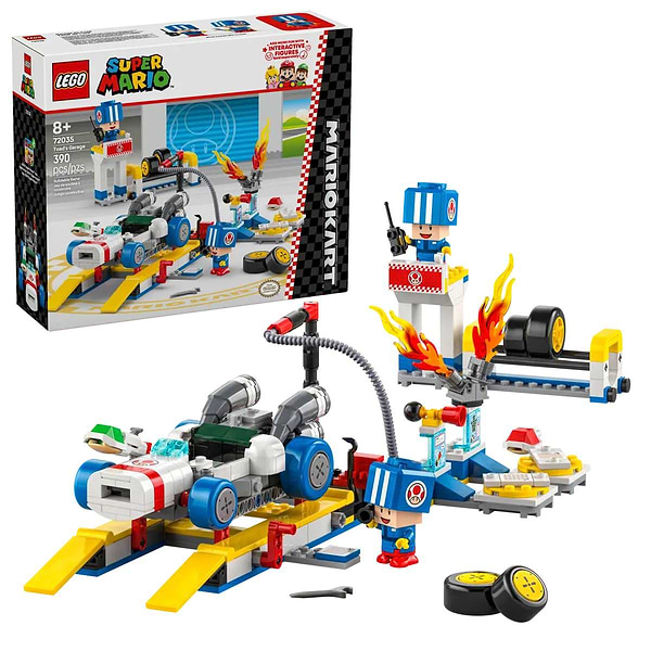 Фото - Конструктор LEGO Super Mario™ Mario Kart™ – Toad's Garage (72035)