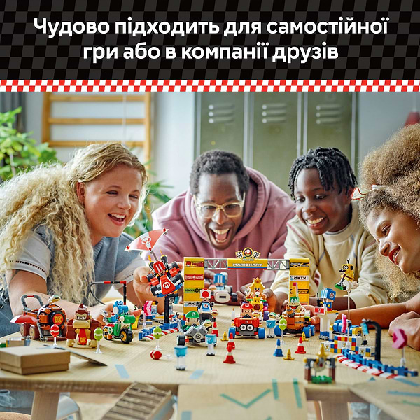 Фото - Конструктор LEGO Super Mario Mario Kart – Baby Peach & Grand Prix. Набор (72036)