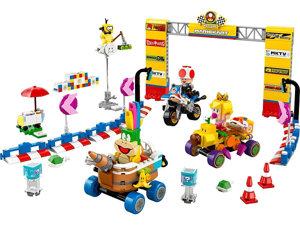 Фото - Конструктор LEGO Super Mario Mario Kart – Baby Peach & Grand Prix. Набор (72036)