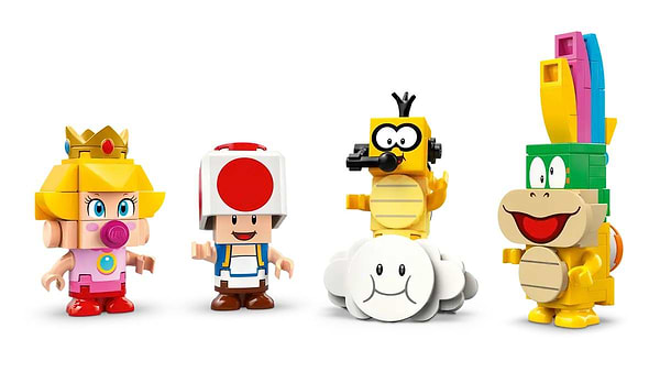 Фото - Конструктор LEGO Super Mario Mario Kart – Baby Peach & Grand Prix. Набор (72036)