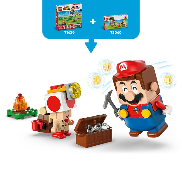 Фото - Конструктор LEGO Super Mario™ Табір Captain Toad (72040)