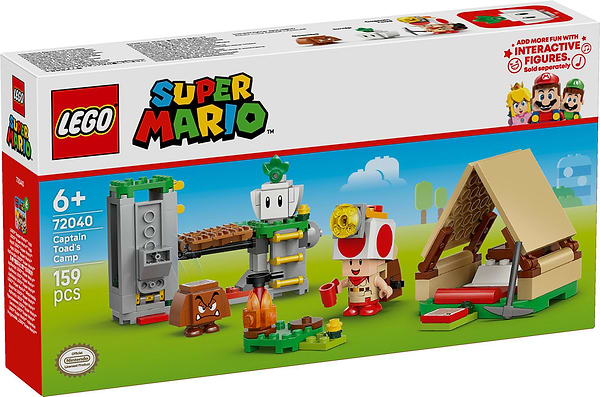 Фото - Конструктор LEGO Super Mario™ Табір Captain Toad (72040)
