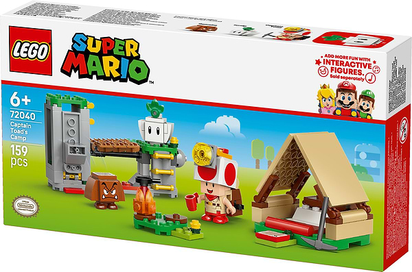 Фото - Конструктор LEGO Super Mario™ Табір Captain Toad (72040)