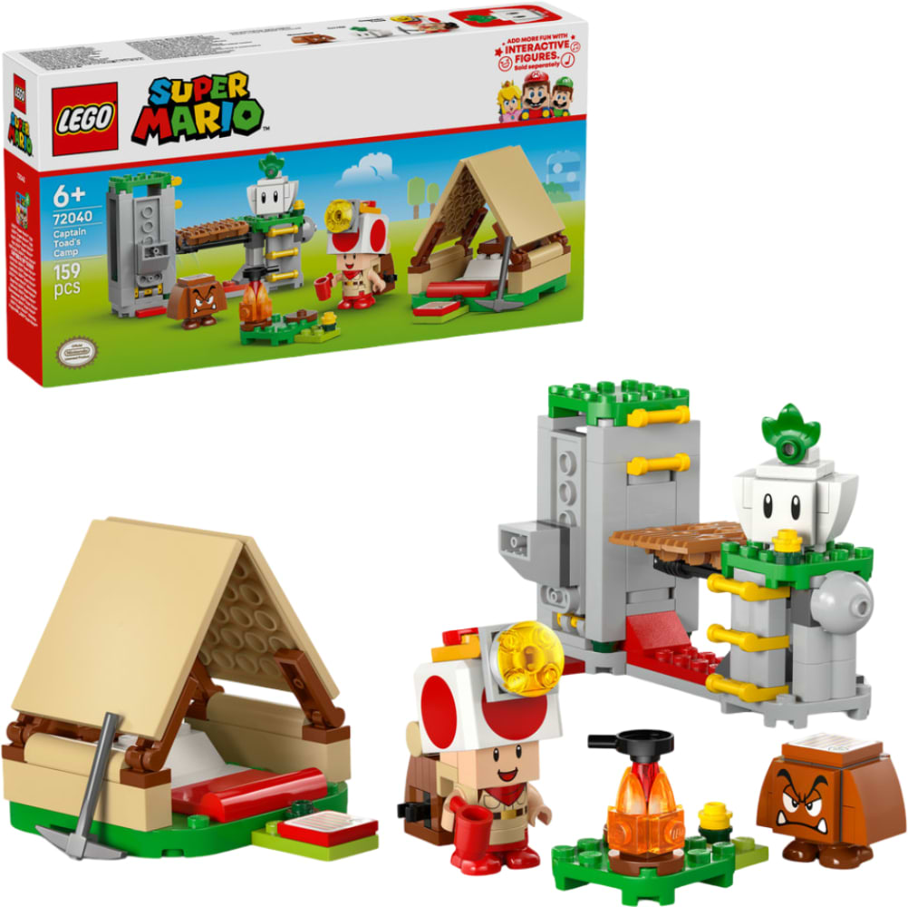 Купити Конструктор LEGO Super Mario™ Табір Captain Toad (72040) - Фото 1 Конструктор LEGO Super Mario™ Табір Captain Toad (72040) - Фото 1