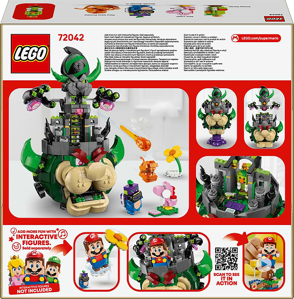 Фото - Конструктор LEGO Super Mario™ Prince Florian і Castle Bowser (72042)