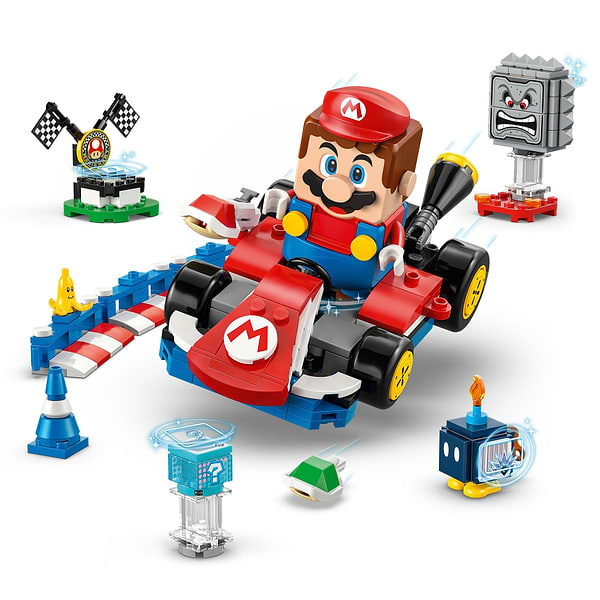 Фото - Конструктор LEGO Super Mario™ Mario Kart™ – Interactive LEGO® Mario™ та Standard Kart (72043)