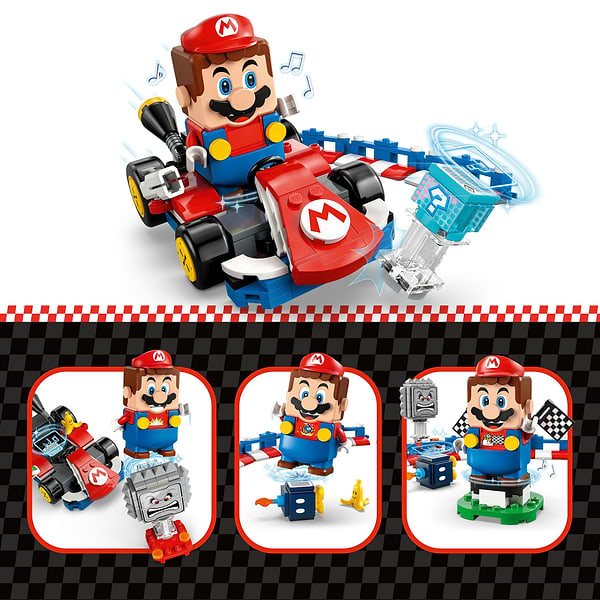 Фото - Конструктор LEGO Super Mario™ Mario Kart™ – Interactive LEGO® Mario™ та Standard Kart (72043)