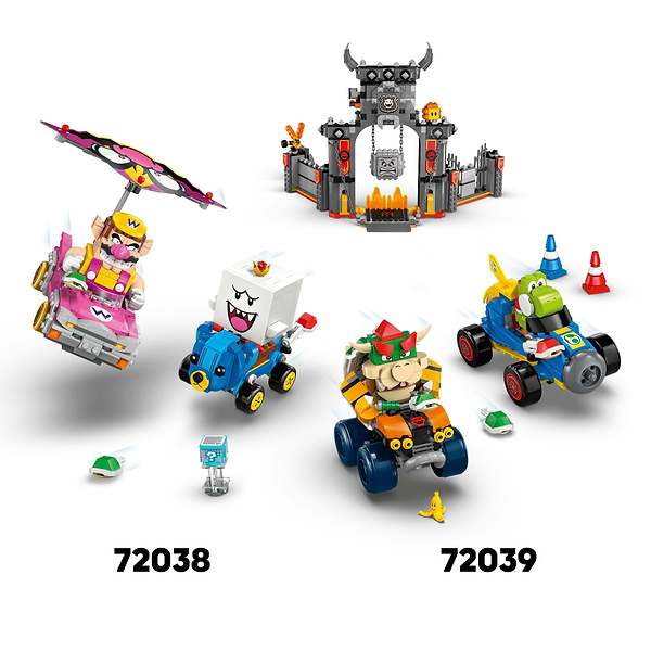 Фото - Конструктор LEGO Super Mario™ Mario Kart™ – Interactive LEGO® Mario™ та Standard Kart (72043)