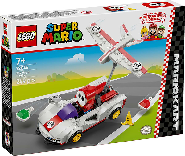 Фото - Конструктор LEGO  Super Mario™ Mario Kart™ – Shy Guy & P-Wing (72045)