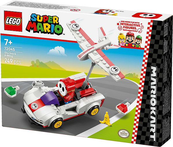 Фото - Конструктор LEGO  Super Mario™ Mario Kart™ – Shy Guy & P-Wing (72045)