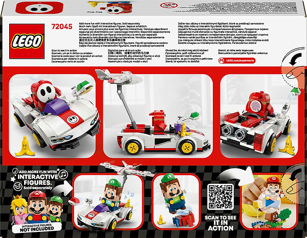 Фото - Конструктор LEGO  Super Mario™ Mario Kart™ – Shy Guy & P-Wing (72045)