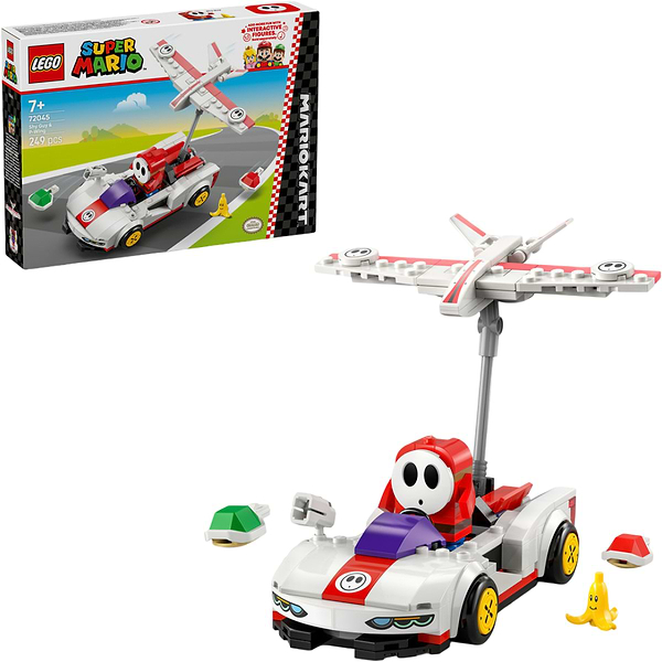 Фото - Конструктор LEGO  Super Mario™ Mario Kart™ – Shy Guy & P-Wing (72045)