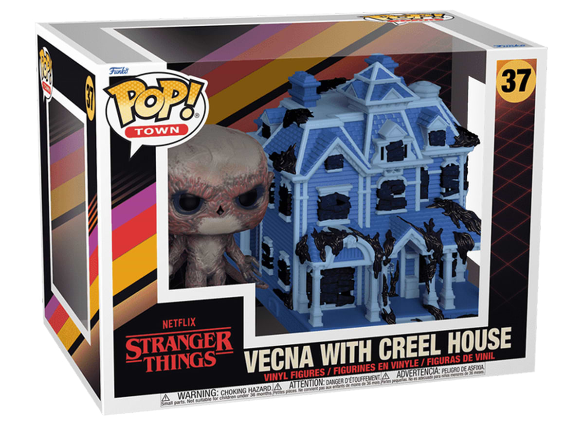 Набір ігрових фігурок FUNKO POP! Town серії Дуже дивні справи – ВЕКНА З БУДИНОМ КРИЛА (72133)