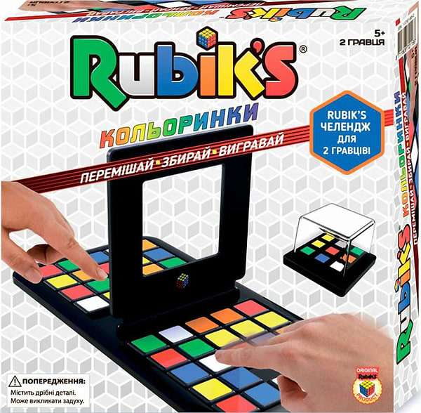 Фото - Кубик нестандарт Rubik's Цветнашки 1-2 игрока (72116)