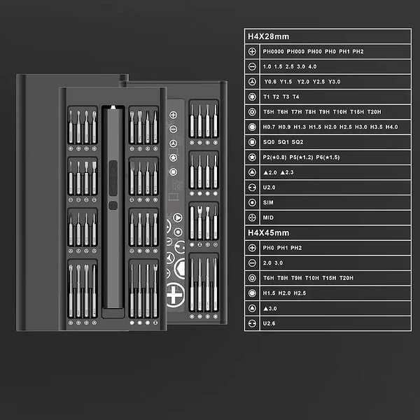 Фото - Акумуляторна викрутка King'sDun 82 в 1 (MT-82IN1)