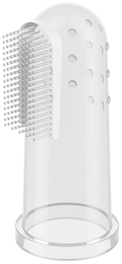 Фото - Зубная щетка мануальная детская BabyOno с массажем для десен Прозрачный (723/01)