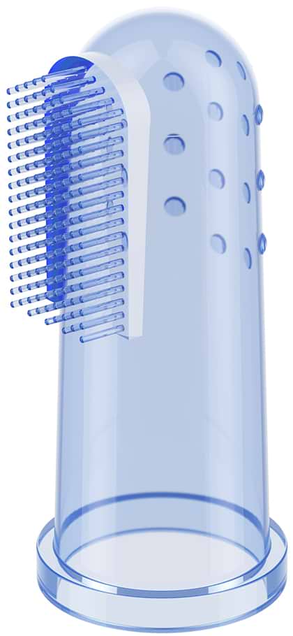 Фото - Зубная щетка мануальная детская BabyOno с массажем для десен Голубой (723/02)