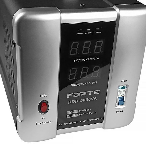 Фото - Стабілізатор напруги Forte HDR-5000