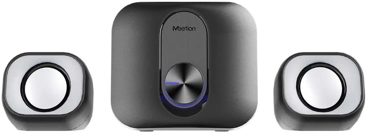 Компьютерная акустика компактная 2.0 Meetion SP2110 Black (MT-SP2110-А)